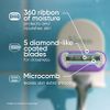 Gillette Venus Deluxe Smooth Swirl Womens Razor Blade Refills, 6 Count, Moisture Ribbon to Protect Against Irritation (Pack of 1)