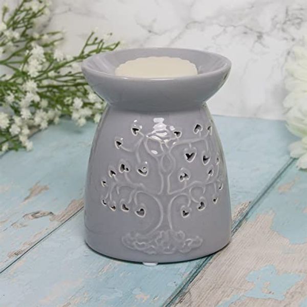 Grey Tree Oil/Wax Warmer