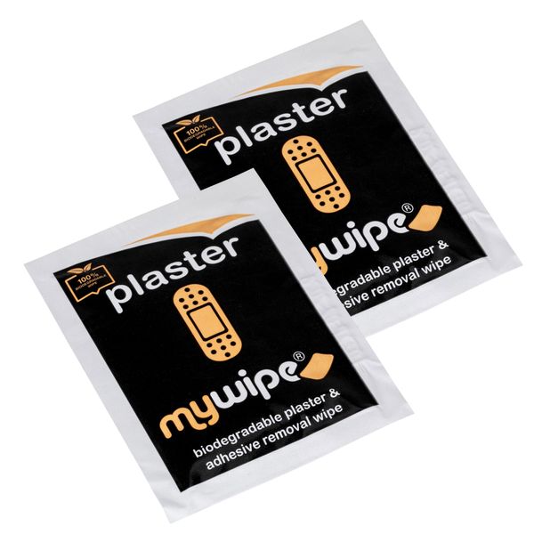 MYWIPE Gentle Plaster & Adhesive Remover Wipes (60)