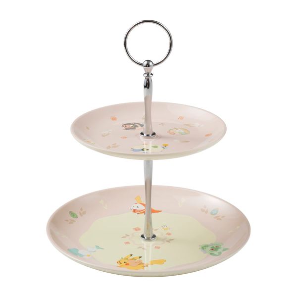 Pokemon Center Original Melamine Cake Stand - Pikachu's Easter Egg Hunt