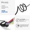 USB C cable 5m, 10 Gbit/s (1.25 GByte/s), USB 3.2 Gen2 (3.0, 3.1), USB Type C charging cable and data cable, black