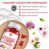 2X Liver Cleanse & Detox Gummies Liver Support Milk Thistle Dandelion Root