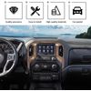 Center Console Navigation Trim Panel Air Vent Cover For Chevy Silverado 2019-21