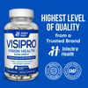 VISIPRO Advanced Eye Supplement for Vision Health Support - 60 Capsules