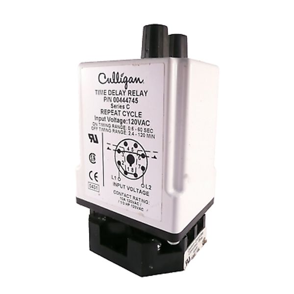 Culligan 00444745 Water Softener Parts Time Delay Relay w/Wiring Block