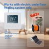 Underfloor Heating Thermostat Smart Temperature Controller Digital Proframmable Thermostat for Electric Floor Heating
