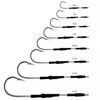 10/0 Stiff Stainless Cable Hook Rig Wahoo Tuna Mahi Marlin Hookset Rigged Lure