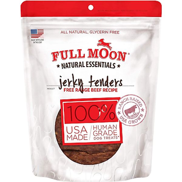 Full Moon All Natural Essentials Beef Jerky Tenders Free Range Human Grade 24 Oz