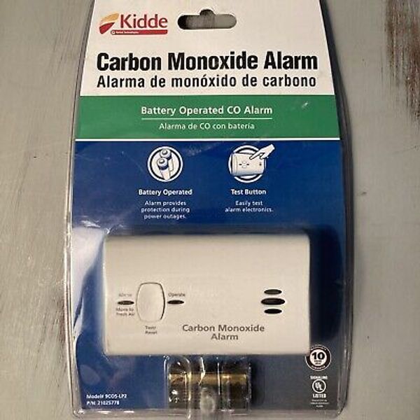 Kidde Battery Operated Carbon Monoxide Alarm