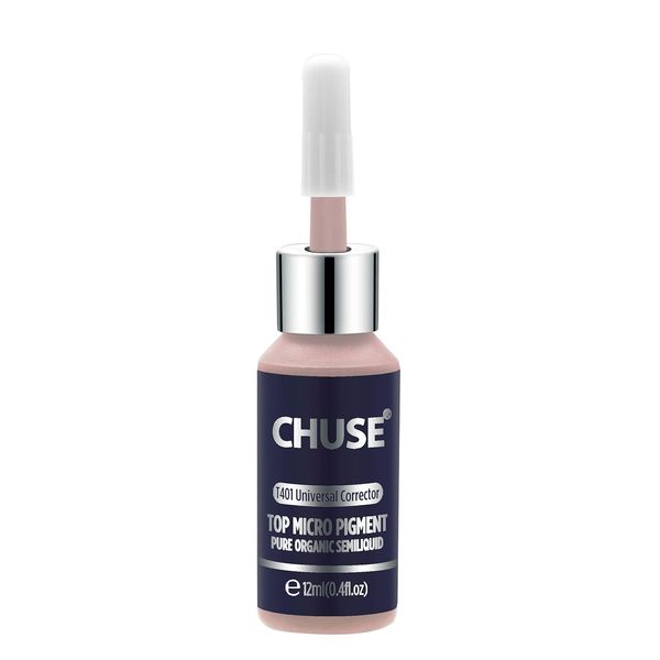 CHUSE T401 Universal-Korrektor Microblading Micro Pigment Permanent Make-up Tattoo Ink kosmetische Farbe bestanden SGS, DermaTest 12ml (0.4fl.oz)