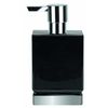 Spirella Roma Black/Silver Soap Dispenser