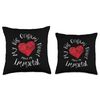 My Big Origami Heart Makes Me Immortal Throw Pillow