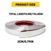 20mm 16ft Auto Trim Car Trunk Body Side Door Window Bumper Protector Strip
