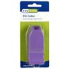 Ezy Dose Pill Cutter and Splitter with Storage, Cuts Pills, Vitamins, Tablets, Stainless Steel Blade, Travel Sized, Colors May Vary