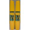 (2 PACK) Maybelline The Colossal Waterproof Mascara - Glam Black (NO PACKAGING)