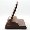 Lacquered Pludck, Past Book, 4.0 inch, 3.0 inch, Set of Walnut, Solid Checkered Pattern, Sunset (1)