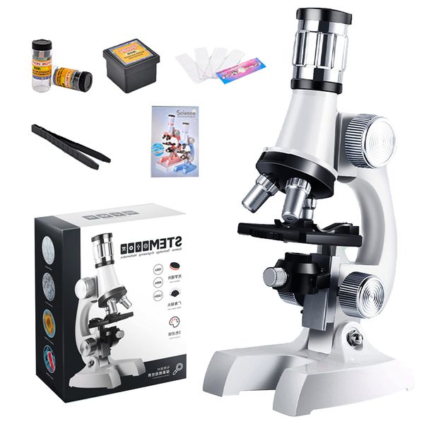 Microscope, Beginner Microscope Students, 100 - 1200 Times, For Children, Beginners, Students, Biological Specimen, Body, Pollen, Jewelry, Free Research, School, Smartphone, Photography, High