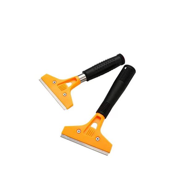 Floor Wall Scraper, Paint Scraper, Long Handle Wall Scraper Tool for Removing Wallpaper and Tile Glue (2pcs)