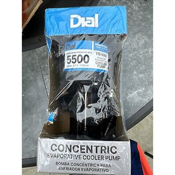 Dial 5500 Black Plastic Evaporative Cooler Pump