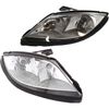 Headlight Set For 2003 2004 2005 Pontiac Sunfire Left and Right With Bulb 2Pc