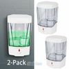 2x Automatic Soap Dispenser 700ML IR Sensor Wall Mount Liquid Soap Container