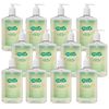 GOJO Purell Micrell Antibacterial Lotion Soap, Lemon Citrus Fragrance, 12 fl oz Lotion Hand Soap Pump Bottle (Pack of 12) – 9759-12