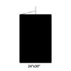 "24""X30"" SOLID BLACK FLAG"