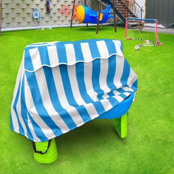 HMOCK Kids Water Table Cover Fit Step 2 Water Table Cover,,Outdoor Water Table Toys Cover for Water Table for Toddlers 1-3 -Cover Only