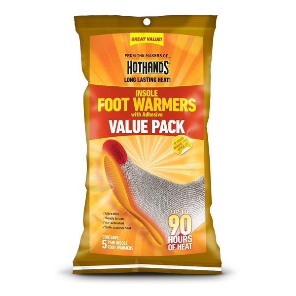 HeatMax Hothands Insole Foot Warmer Super Size Value Pack-10 pairs