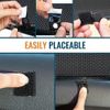 2PCS Retractable Car Side Window Shade for Baby Roller Visor Mesh Cover UV Block