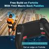 ProGamerX Upgrade for PS5 Controller,Wireless Gamepad with Back Paddles,Turbo,Vibration,No Drift