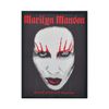 Marilyn Manson Face Patch 10x8cm