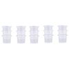 1000Pcs/Bag Tattoo Ink Cap Cup Plastic Microblading Pigment Accessories Holder Container for Tattoo Machine Tattoo Supplies Tattoo Kits(L)