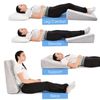 8In Bed Wedge Pillow, Cooling Gel Memory Foam Top, Machine Washable, 2 Covers