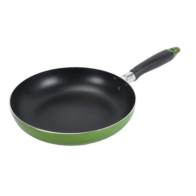 Pearl Metal New Four HB-8593 Wacoat Trading Frying Pan, 10.2 inches (26 cm), Fluorine Processing, Induction Compatible, Green