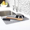 OXO Good Grips 13265200MLNYK Silicone Draining Mat Grey