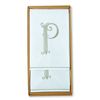 Mud Pie Initial Fingertip Towel Set-P