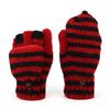 LOUDelephant Hand Knitted Wool Shooter Gloves - SD Rainbow