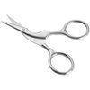 Newest Eyebrow Tweezers Brow Shaping Scissors (Silver)