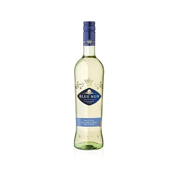 1 bottle of Blue Nun non-alcoholic sweet white wine from Germany 0.75 l), 1 x 0.75 l