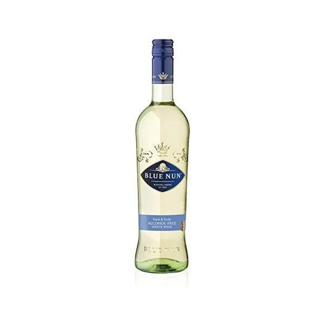 1 bottle of Blue Nun non-alcoholic sweet white wine from Germany 0.75 l), 1 x 0.75 l