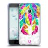 Head Case Designs Tickle Geometric Feathers Soft Gel Case for HTC U Play