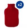 Boots Hot Water Bottle Fleece Cover Bundle