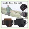 SCGEHA Multi-Tool Sheath Belt Multi-Tool with Tactical Holder, Tool Storage (Black)