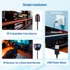 Cable Matters Infrared Remote Extender Cable 7.5 m (IR extender, IR Blaster), IR Repeater Cable - 7.5 m
