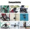 Waterproof Fingerprint Padlock Bluetooth Digital APP Keyless Smart Door Lock