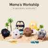 Momo's Workshop Cute Makeup Puff Set, Makeup Sponge + Powder Puff Quick Makeup, Storage Case + 2P Mouse
