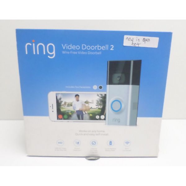 Ring 1080P HD Two Way Talk Motion Detection Wire-free Video Doorbell | READ