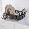 Dish Rack with Self Draining Base Dish Drying Rack Kitchen Tools Self-Draining