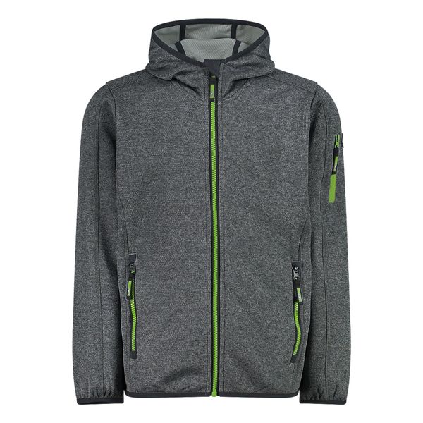 CMP Kid Jacket Fix Hood Anthracite Acido - 164